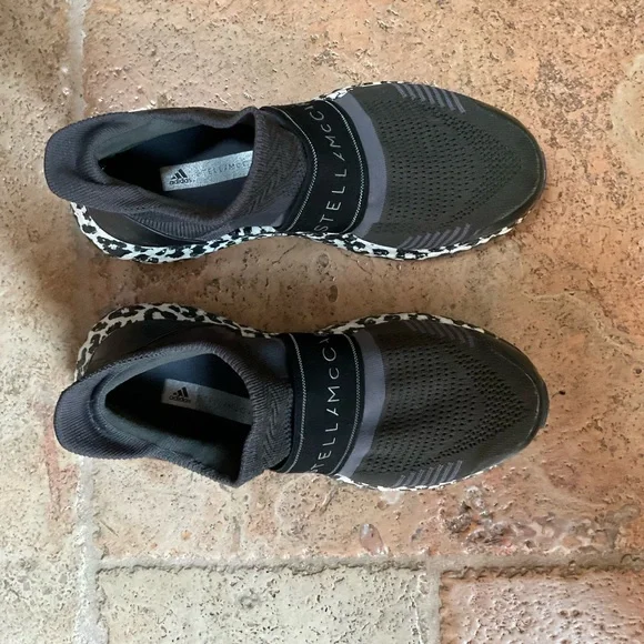 Adidas by Stella McCartney | Shoes | Stella Mccarthy Adidas Leopard Print  Bottom Sneakers 6 | Poshmark